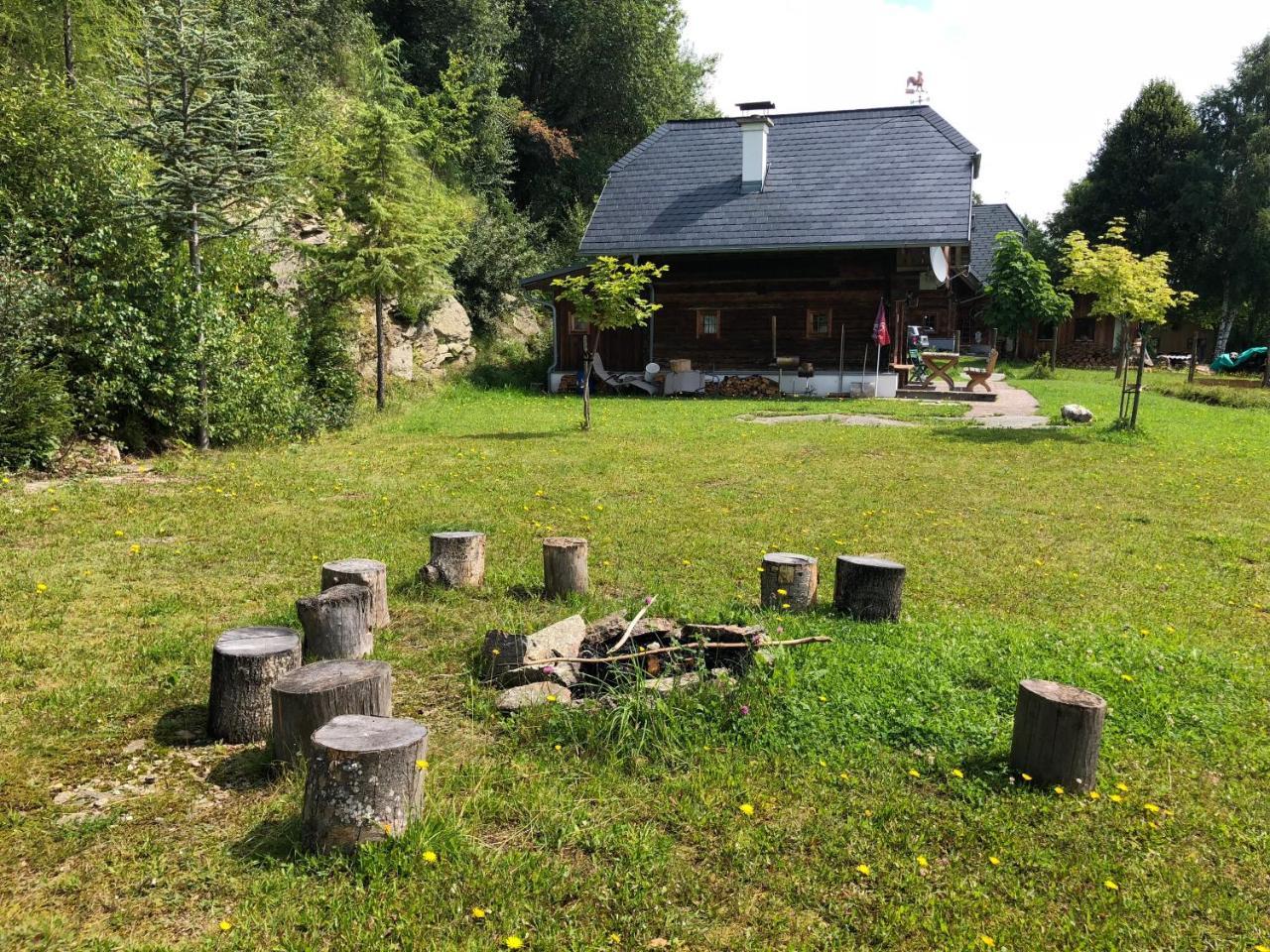 Villa Waldheimathütte Sankt Kathrein am Hauenstein Exterior foto