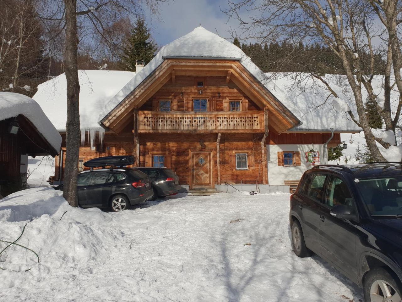 Villa Waldheimathütte Sankt Kathrein am Hauenstein Exterior foto
